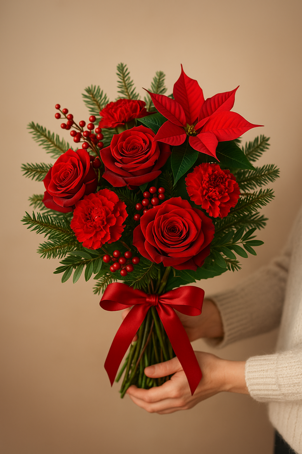 Christmas Flowers & Festive Arrangements