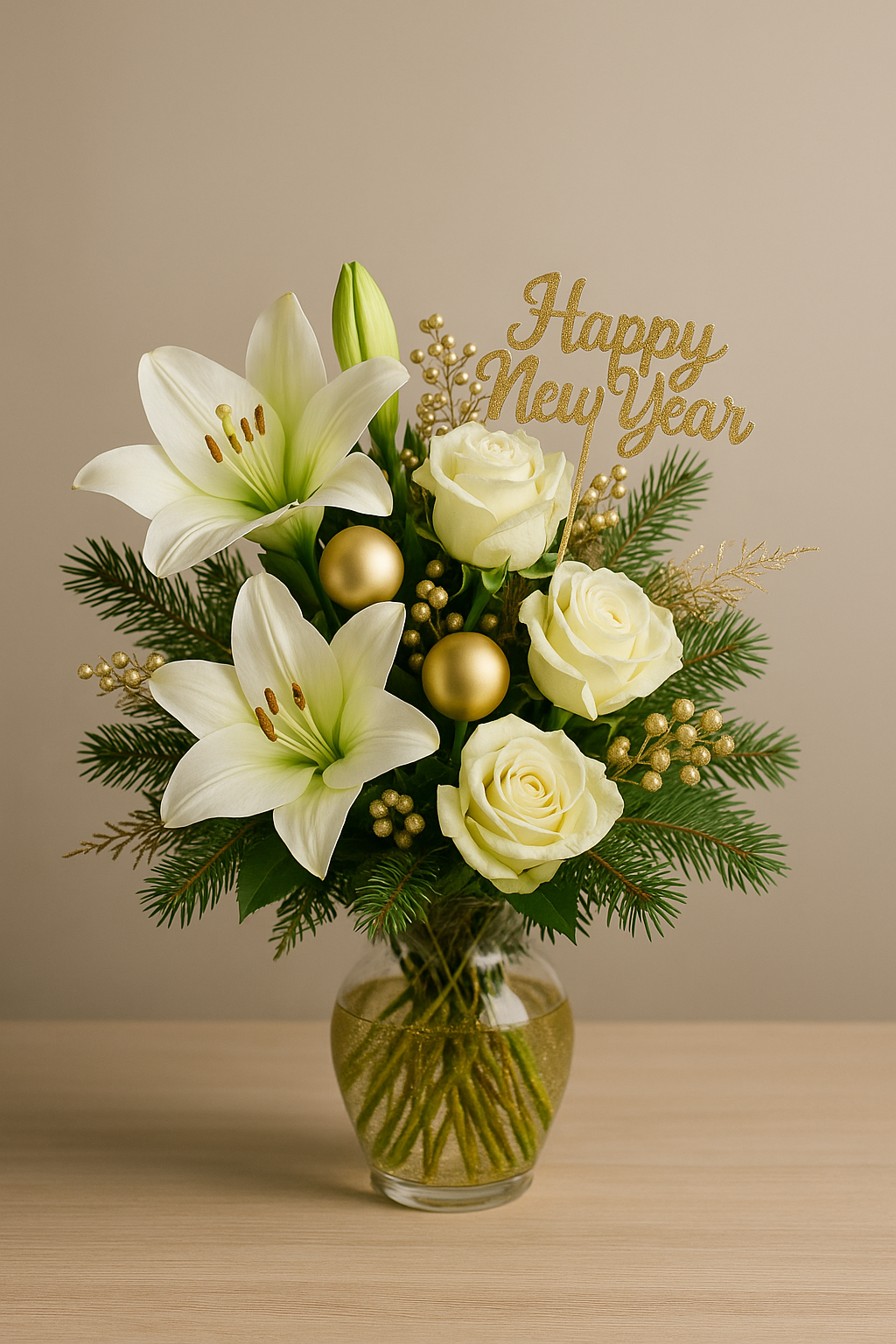 New Year Flowers & Festive Arrangements