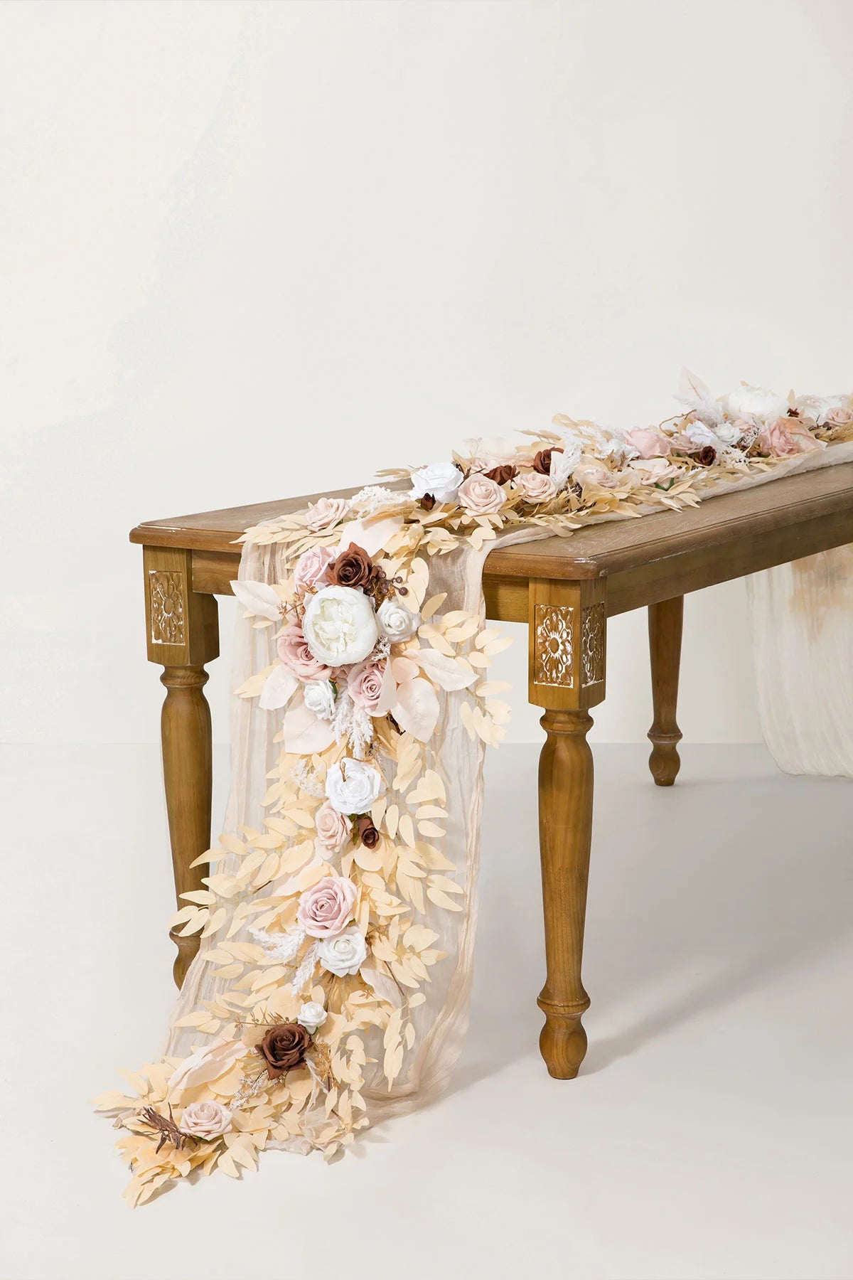 Champagne Blush Table Garland