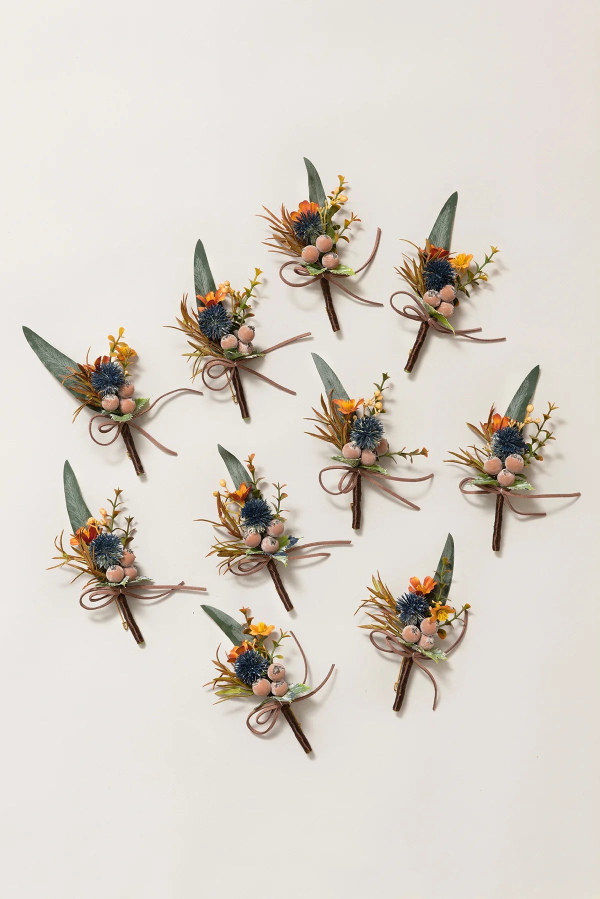 Rustic Thistle & Eucalyptus Boutonniere