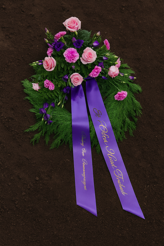 Elegant Funeral Spray – Timeless Farewell Collection