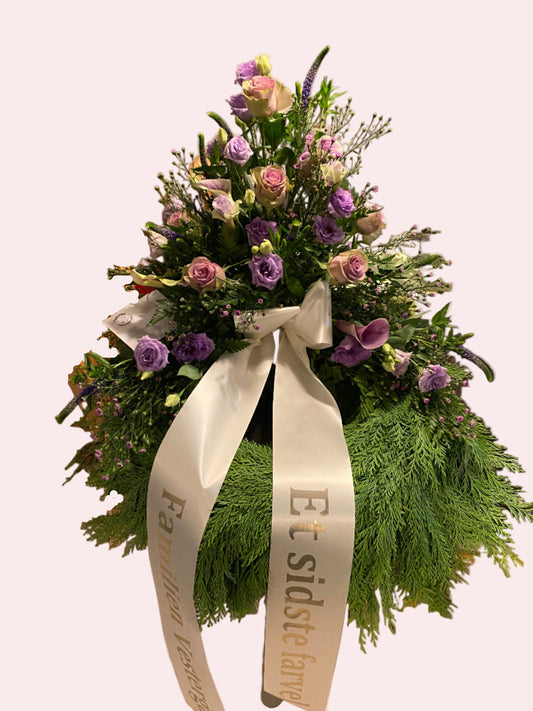 Classic Funeral Spray – Eternal Tribute Collection