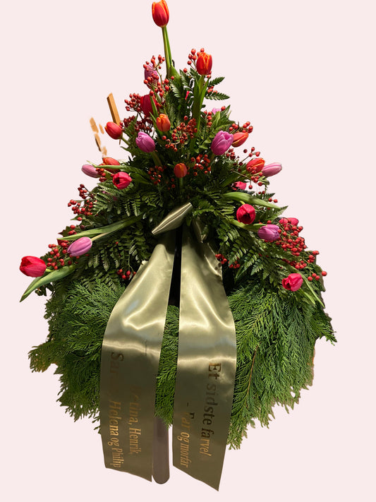 Classic Funeral Spray – Eternal Tribute Collection