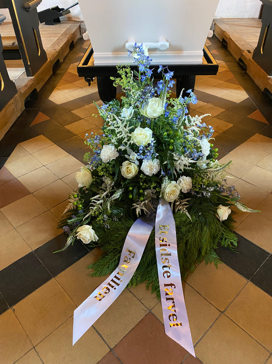 Graceful Funeral Spray – Eternal Harmony Collection