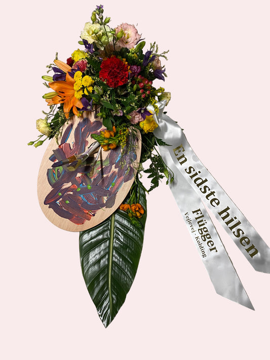 Altar Decoration – Colorful Artist’s Farewell