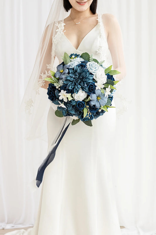 Sapphire Dream Bridal Bouquet