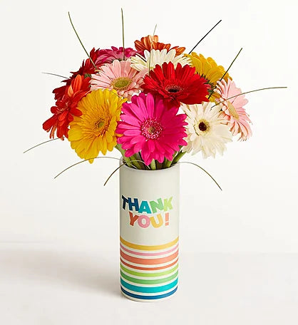Bright Gerbera “Thank You” Bouquet