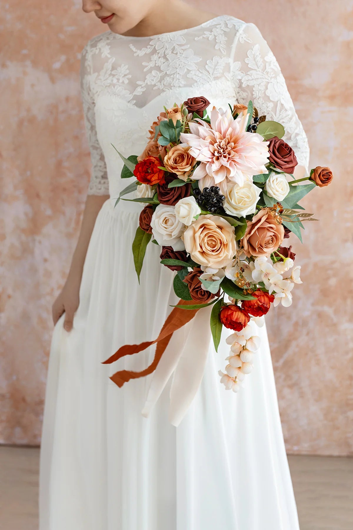 Sunset Romance Bridal Bouquet
