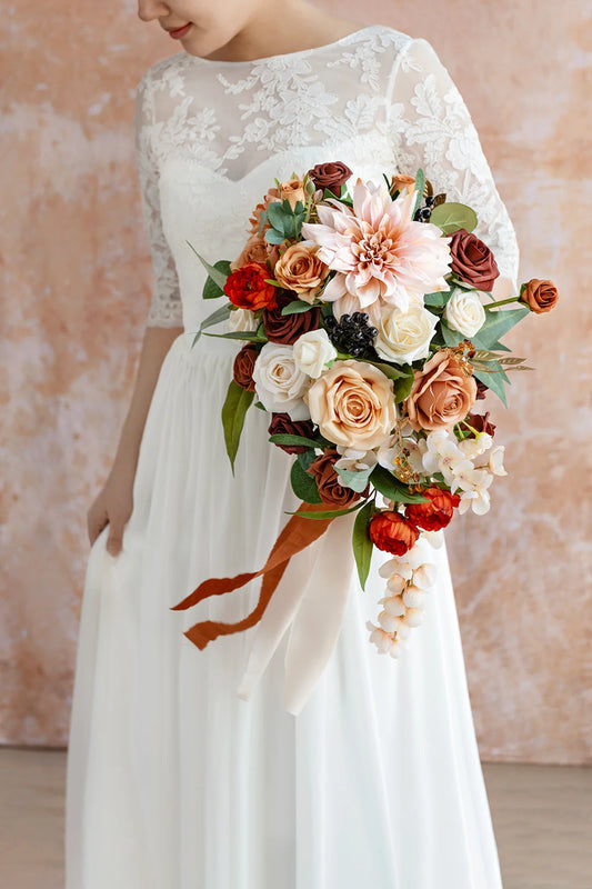 Sunset Romance Bridal Bouquet