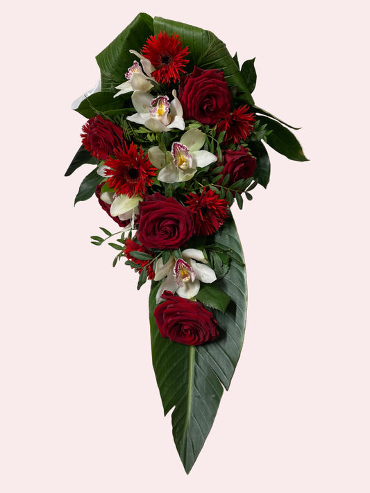 Barebuket – Red Rose & Orchid Tribute