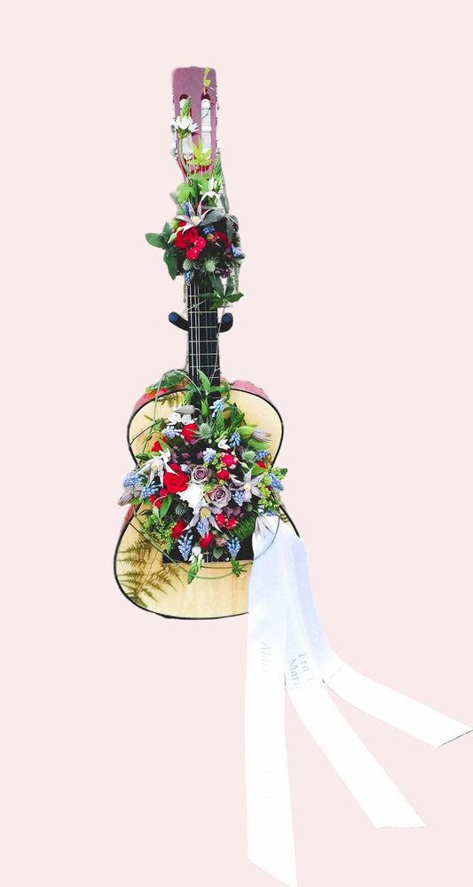 Guitar til begravelse "A Melody Remembered"